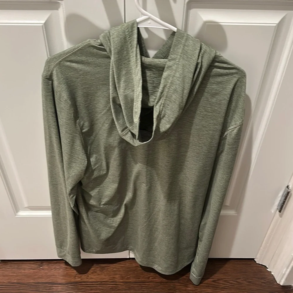 Green All In Motion Large Hooded Long Sleeve - Picture 4 of 4